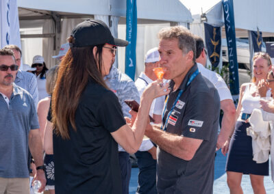 Networking at ISA launch Palm Beach