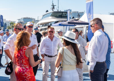 Crowd at ISA launch reception Palm Beach