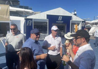 Networking at ISA launch Palm Beach