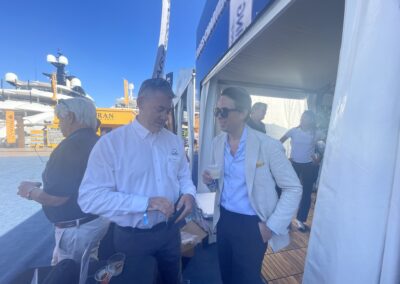 Networking at ISA launch Palm Beach