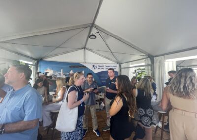 Networking at ISA launch Palm Beach