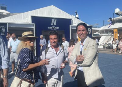 Networking at ISA launch Palm Beach