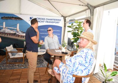 Networking at ISA launch Palm Beach