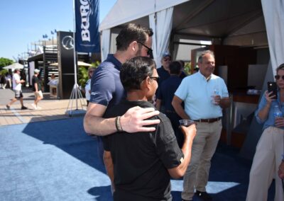 Networking at ISA launch Palm Beach