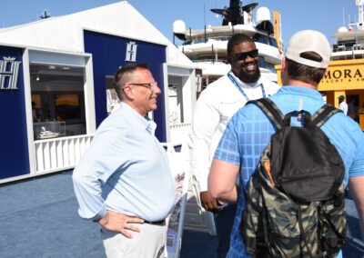 Networking at ISA launch Palm Beach