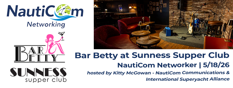Header for NautiCom Networker at Bar Betty