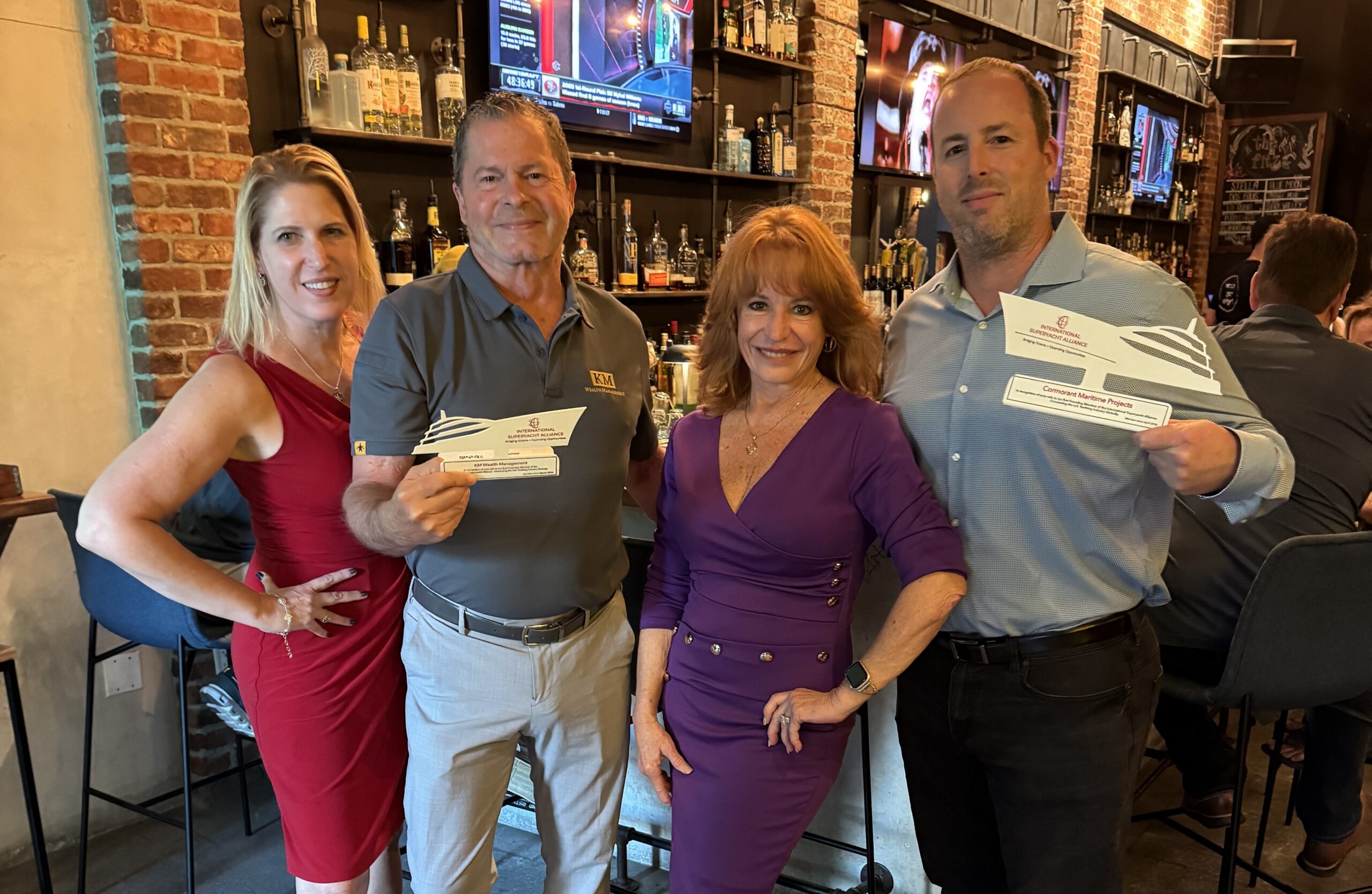 Kitty McGowan, Julie Sack, Craig Gundry and Joel Kamphius