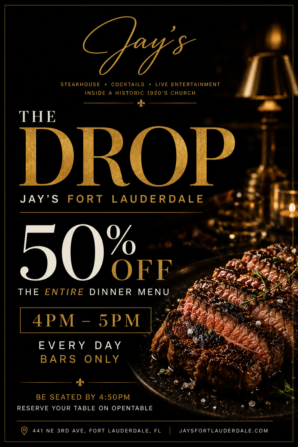 50% off flyer at Jays